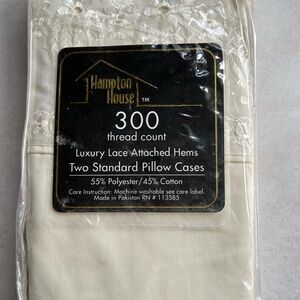 Two standard pillow cases NWT